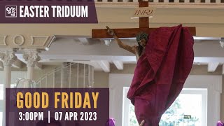 Good Friday 2023 – Catholic Service Today Live Online [upl. by Ecirehs]