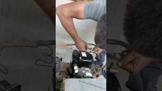 Commercial refrigerator repairing 423 compressor changing and gas refill [upl. by Carley]