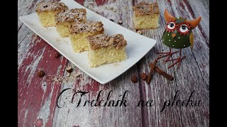 Trdelník na plechu  Videorecept  Dvě v troubě  CZSK HD recipe [upl. by Kele392]