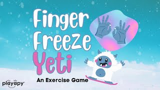 FINGER FREEZE YETI  Hand Exercise for Kids  Brain Break Fine Motor Activity [upl. by Aehr745]