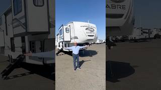 Beautiful Fifthwheel New 2025 Sabre 37FLL sabre forestriverrv tinyhome fyp camping rvlife [upl. by Ayinat248]