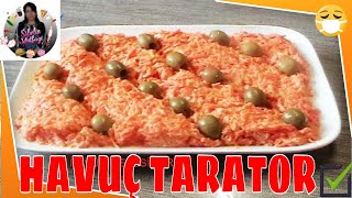 havuç tarator 100 tam tarif ✅ [upl. by Bigelow782]