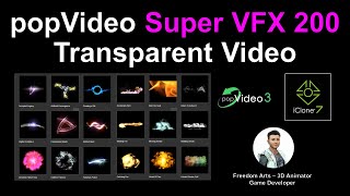 popVideo Super VFX 200 Drag amp Drop Transparent Video  Tutorial [upl. by Aidnac]