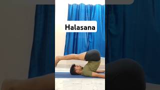 Halasana for flexibility yoga flexibility spinehealth [upl. by Atinwahs]