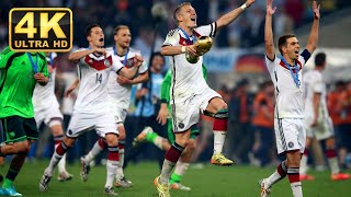 Germany  Argentina World Cup 2014 final  Highlights  4K UHD 60 fps [upl. by Arada]