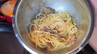 Homemade Guanciale  Spaghetti alla Carbonara [upl. by Naimad520]