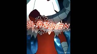 blazikenbasedziken VS lucarioMidcario shorts pokemon [upl. by Arikal]