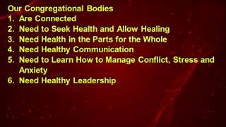 Healthy Congregations Video [upl. by Ailaht]