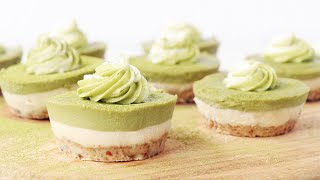 Matcha Vegan Cheesecake [upl. by Attelocin]