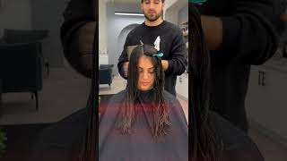 Women’s Makeover at Ferretti Salon 💇‍♀️✨ haircut hairtok [upl. by Omik]