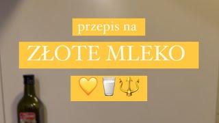 KURKUMA  ZŁOTE MLEKO  AJURWEDA  ODPORNOŚĆ [upl. by Sher]