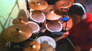 La carencia  Drum cover [upl. by Suitangi]