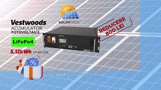 SolarTechro  Acumulator LiFePo4 Vestwoods 512kWh [upl. by Assirod101]