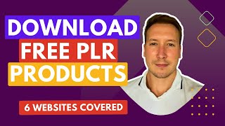 6 Best Sites To Download Free PLR Products in 2024 [upl. by Eeneg568]