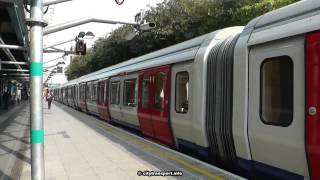 London Underground District Line S Stock Train [upl. by Sudaorb]