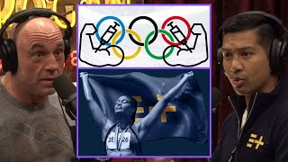 Enhanced Games The Olympics on Steroids  Joe Rogan amp Aron DSouza [upl. by Oek894]