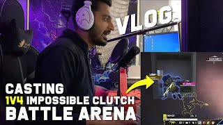 FreeFireIndiaEsportsOfficial Battle Arena behind the scenes Vlog 9 [upl. by Neitsabes]