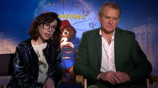 Interviews with Sally Hawkins amp Hugh Bonneville Paddington 2 by Benjamin P [upl. by Latsirhc635]