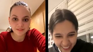 Dafne Keen Instagram Livestream with her friends Feb 17 2022 DafneKeen X23 [upl. by Tarrsus]