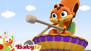 Animals Play Percussion  BabyTV [upl. by Airotkiv]