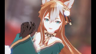 【Genshin Impact MMD／4K／60FPS】Ms Hina【Pure Hearted Skirt】 [upl. by Mersey]