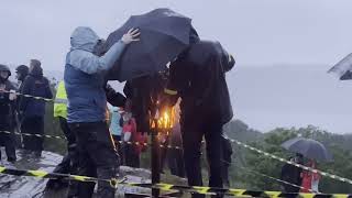 Platinum Jubilee Beacon  Orrest Head Windermere [upl. by Agnes]