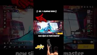 GK GAMING 9999 FREE FIREE gareenafreefireindiaofficial  RANKE PUSH [upl. by Enyak365]