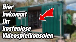 Kostenlose Videospielkonsolen gibt es hier  im Elektroschrott [upl. by Lekcim]