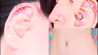 MIS PIERCINGS  EXPERIENCIA DOLOR [upl. by Rozanne]