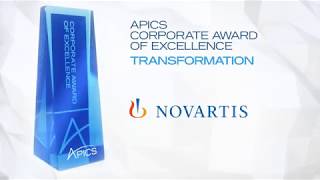 2018 APICS Award of Excellence in Transformation Novartis [upl. by Srednas]