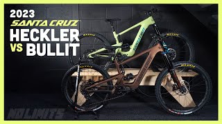 2023 Santa Cruz Heckler vs Bullit Ebike  Best Bike [upl. by Ardnassak441]