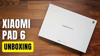 Xiaomi Pad 6 Unboxing [upl. by Eserehc]