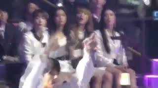 181214 IZONE reaction to BTS FAKE LOVE  ANPAMAN MAMA 2018 IN JAPAN [upl. by Gulick48]