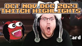 ✨OCTOBERNOVEMBERDECEMBER 2023 TWITCH CLIP HIGHLIGHTS✨ [upl. by Rosene582]