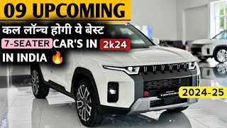 कल लॉन्च 🎉 होगी ये नई 7Seater Cars In 2k24 In India🇮🇳  Features Price Upcoming 7 Seater Cars [upl. by Yelloh]