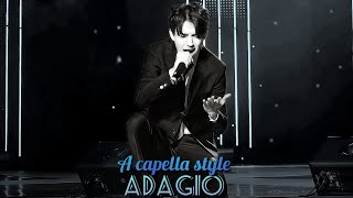 A capella style  Adagio  Dimash Kudaibergen HD isolation [upl. by Einna320]