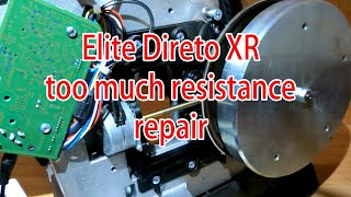 Elite Direto Xr  sets resistance too high or too low  repair fix [upl. by Eartnoed]