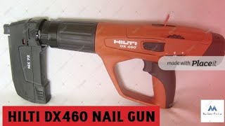 Hilti DX460 Nail Gun Machine Review Powerhouse Performance [upl. by Starks64]