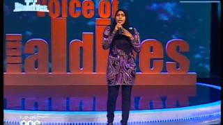 Voice of Maldives 2011 Magey yaar nudhaashey by Nazna [upl. by Beilul411]