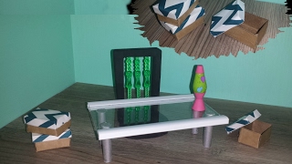 DIY 16 Scale Doll Desk Chair and Storage Boxes [upl. by Severson]