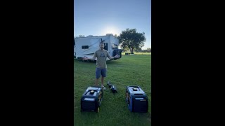 What is Our RV Generator Set Up generator shorts [upl. by Bertilla]