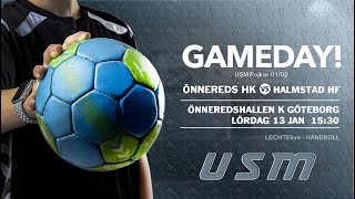 20180114 USM P0102 Önnereds HK vs Halmstad HF 1826 [upl. by Nednil]