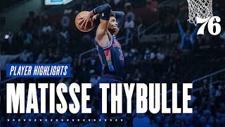 Matisse Thybulle Threatens on Defense and Offense vs Clippers 32522 [upl. by Retrac]