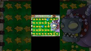 PVZ 9999 Starfruit vs Dr Zomboss vs 999 Ice shroom pvz mobilegame plantsvszombies shorts [upl. by Stalk867]