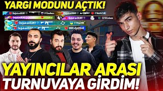 YAYINCILAR ARASI TURNUVADA E SPORCULARA KABUS OLDUM❗PUBG MOBİLE TURNUVA [upl. by Olsen186]