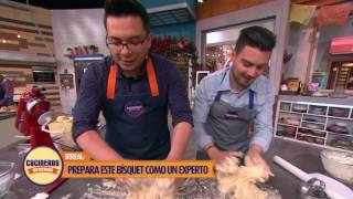 Receta Bisquet  Cocineros Mexicanos [upl. by Naul]