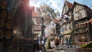 Medieval City Ambiental Sound for RPG  Som Ambiente de Cidade Medieval para RPG [upl. by Rondi]