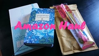 Amazon Haul 22015  Moleskin  Memories  Epistick [upl. by Nylirehc689]