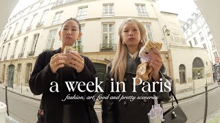 a week in paris  fashion art and food [upl. by Haridan]