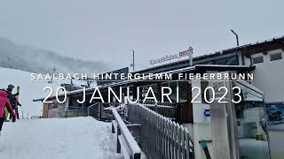 Skicircus Saalbach Hinterglemm Fieberbrunn 20 januari 2023 [upl. by Ytissac]